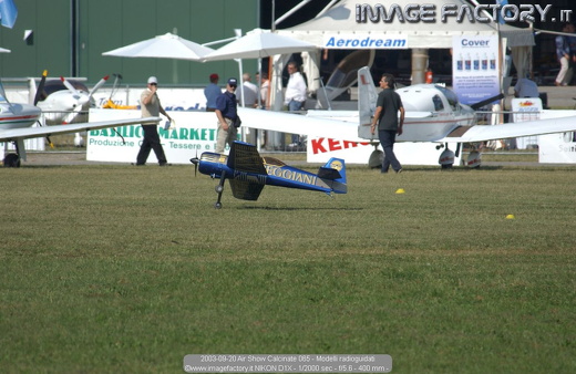 2003-09-20 Air Show Calcinate 065 - Modelli radioguidati